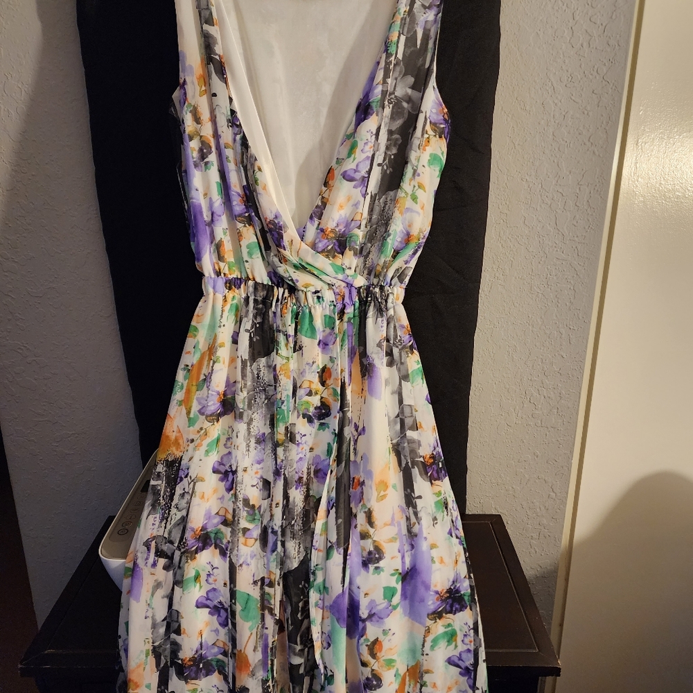 Medium size Spring print Dress